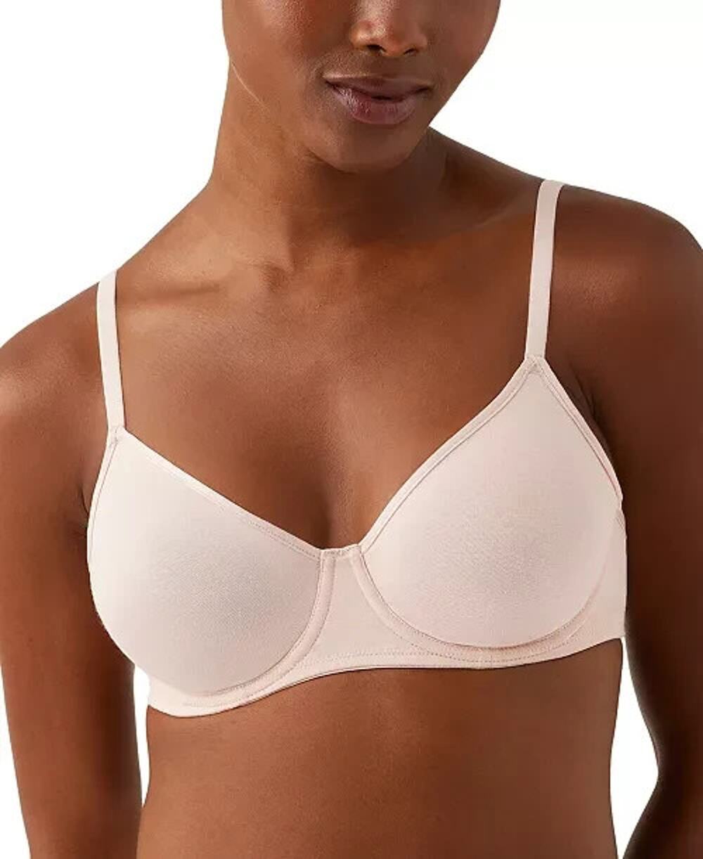 B.tempt'd by Wacoal Women's Cotton to a Tee Underwire Bra, Rose, Size 32D 1047